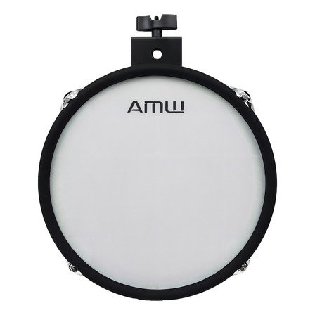 Pad Amw Bateria Eletrônica 10'' Em Mesh Dual Zone Pro . Loja Cor Preto E Branco Pad Amw Bateria Eletrônica 10'' Em Mesh Dual Zone Pro . Loja Cor Preto E Branco