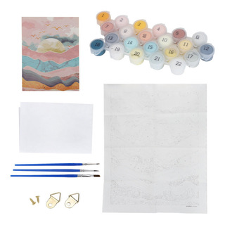 Suministros De Pintura Pintar Por Números Padres Niños Suministros De Pintura Pintar Por Números Padres Niños