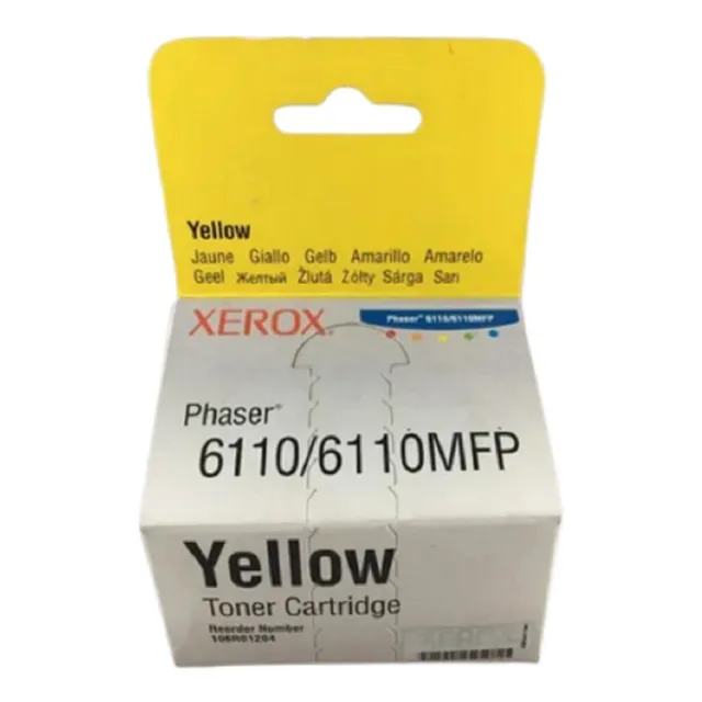 Toner Original 106r01204 Amarillo Para Phaser 6110