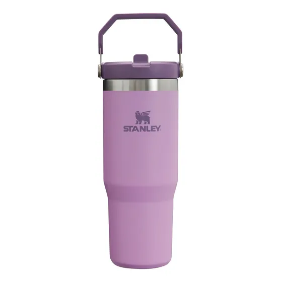 Botella Térmica Stanley Ice Flow Flip Straw 30 Oz Lila