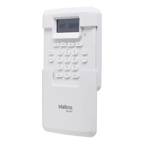 Teclado Sem Fio Para Central De Alarme Xat 8000 Intelbras