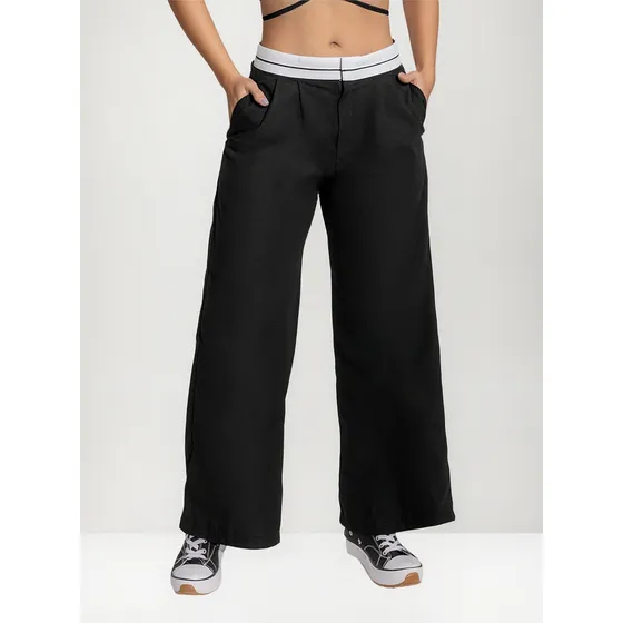 Pantalón Mujer Negro Atypical 5443