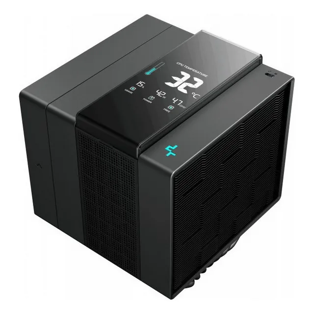 Cpu Cooler Deepcool Assassin Iv Vc Vision Display 300w Tdp! Led Sin