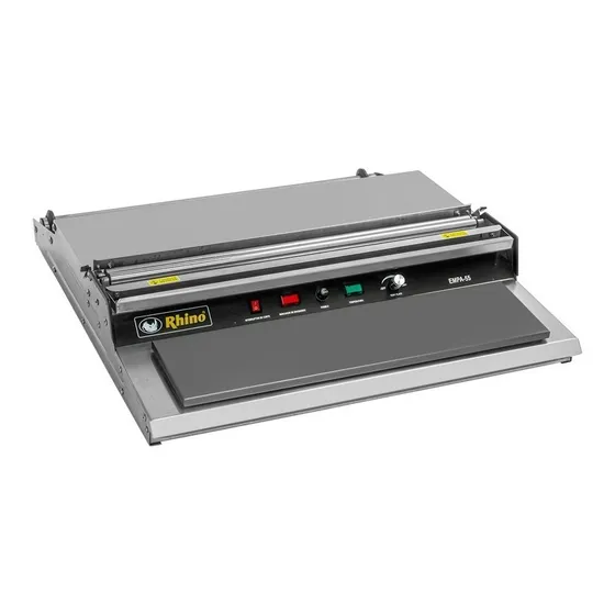 Emplayadora Alimentos Rhino Acero Inoxidable Eléctrica E002