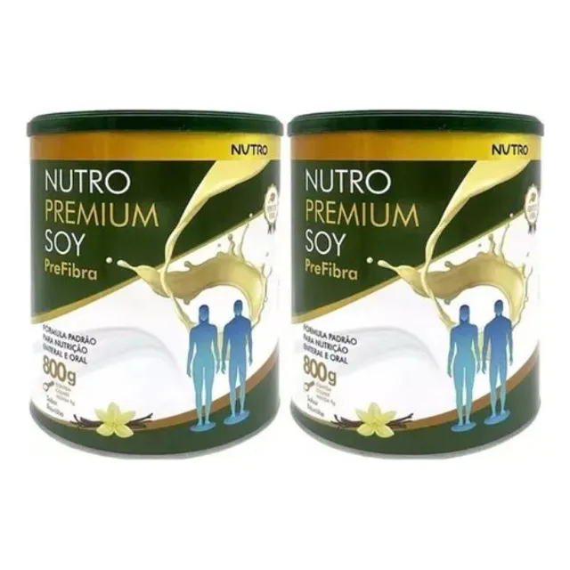 Kit Com 2 Unidades De Nutro Premium Soy Prefibra Lata 800g
