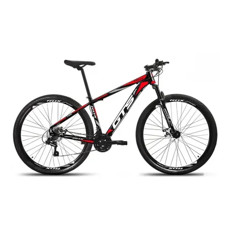 Bicicleta Aro 29 Gts Alumínio Rdx 24v Freio A Disco Cor Preto/vermelho Tamanho Do Quadro 21