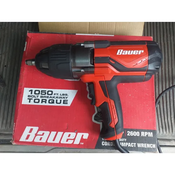 Pistola De Impacto Bauer 1050ft Torque 1/2 
