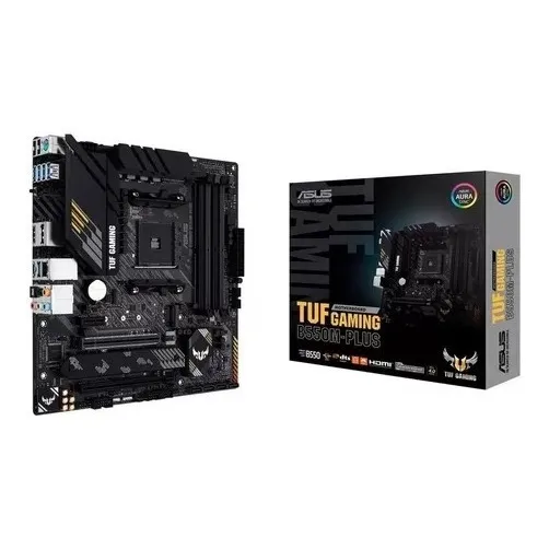 Placa Mãe Asus Tuf Gaming B550m-plus Amd Am4 Ddr4 Ryzen B550