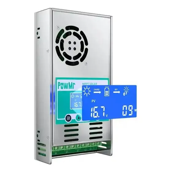 Powmr Mppt 60a Max Pv 12-48v Mppt Controlador De Carga Solar