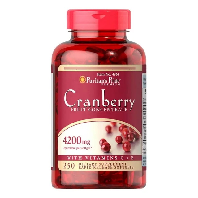 Cramberry 4200mg Puritan's Pride 250 Softgels