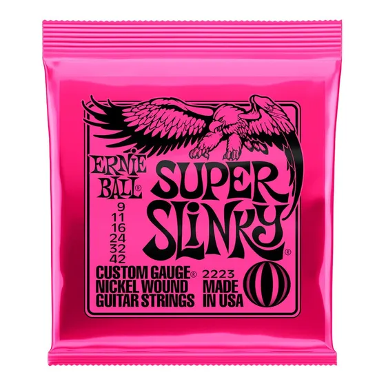 Encordado Guitarra Eléctrica Ernie Ball 9-42