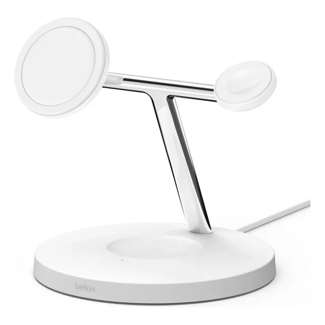 Cargador 3en1 Inalámbrico Magsafe 15w Belkin Boostcharge Pro