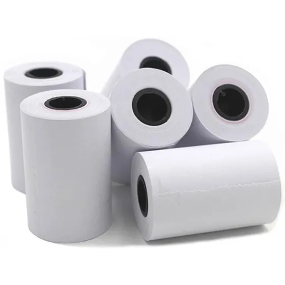 Genérica 57 mm x 20 mts térmico color blanco de 100 unidades por pack