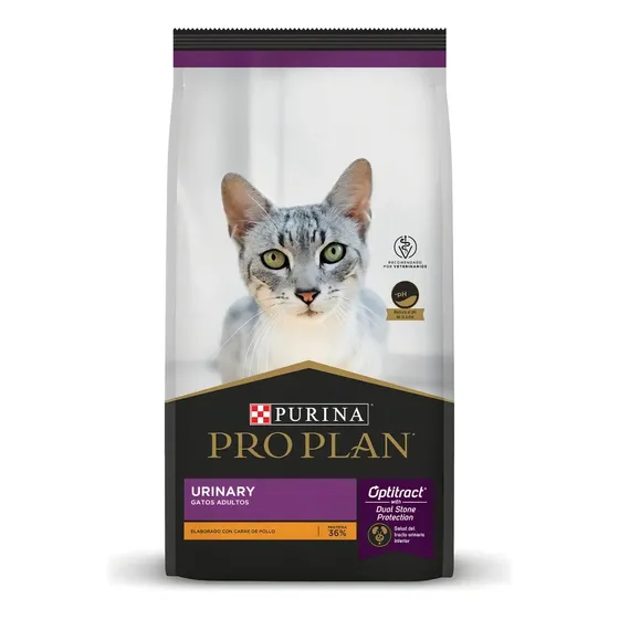 Alimento Pro Plan OptiTract Urinary para gato adulto de raza mediana sabor pollo y arroz de 3 kg | Cuotas sin interés