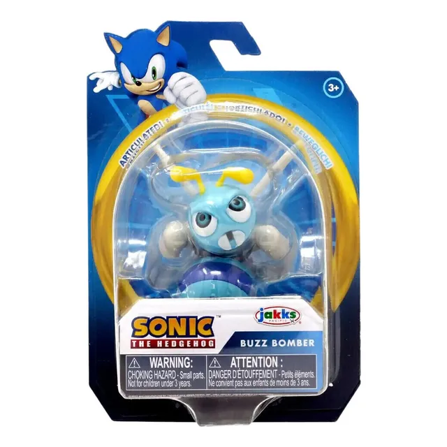 Figura Sonic 5 Cm Articulada Coleccionable Buzz Bomber