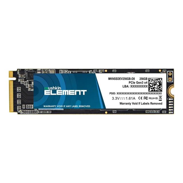 Disco Sólido Mushkin Element 256gb. M.2 (2280). Pcie3.0x4