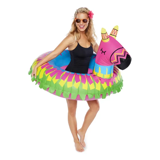 Piñata Para Fiesta En Burro De Pool Float Bigmouth Inc., De