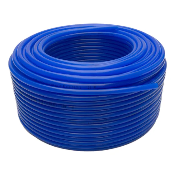 Manguera Neumática 12mm Poliflow Azul De 50 Mts 125 Psi
