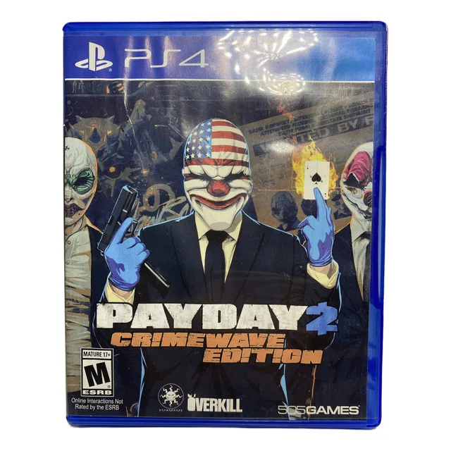 Payday 2 - Juego Para Ps4 - Original - Perfecto Estado