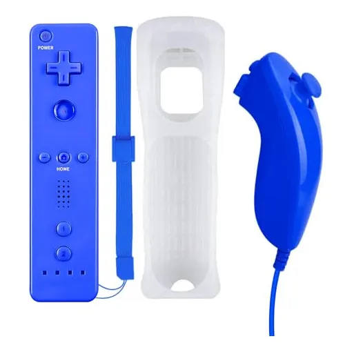 Control Remoto Qumox Y Joystick Nunchuck Compatible Para Wii