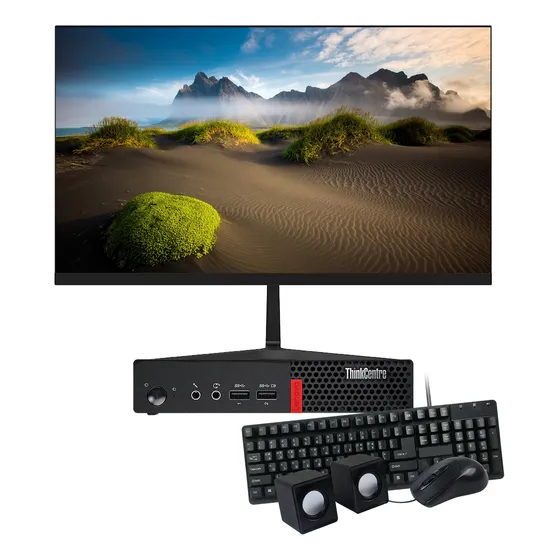 Mini Pc Lenovo Core I7-6700 16gb 480ssd + Monitor 22 Full Hd