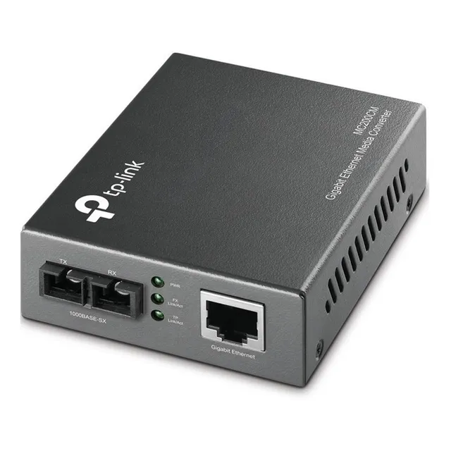 Conversor De Medios Gigabit Ethernet Tp-link Mc200cm
