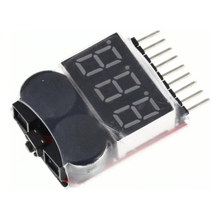 MĂłdulo Alarme De Bateria Li-po Com Buzzer Teste 1s 8s MĂłdulo Alarme De Bateria Li-po Com Buzzer Teste 1s 8s