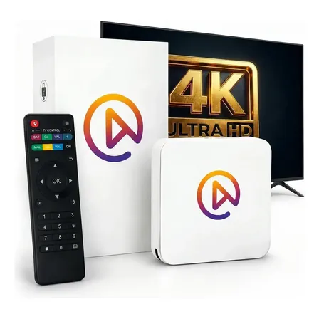Lançamento  Tv Box Uni V10 4k Versao Branco Padrão Copa 2026 Branco