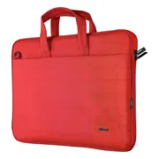 Bolso Maletin Notebook 16 Pulgadas Trust Bologna Eco Backup Color Rojo