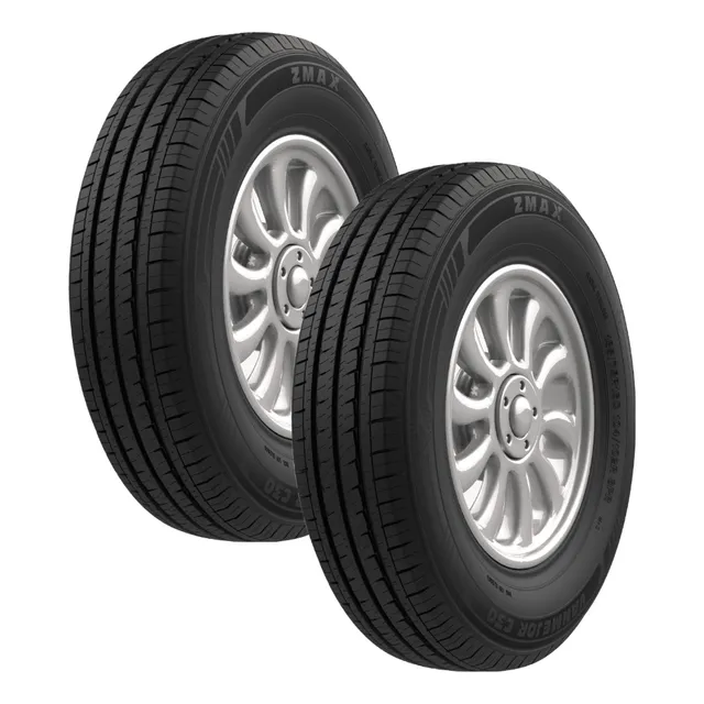 Paquete De 2 Llantas 195 R15 Zmax Vanmejor C30 106r