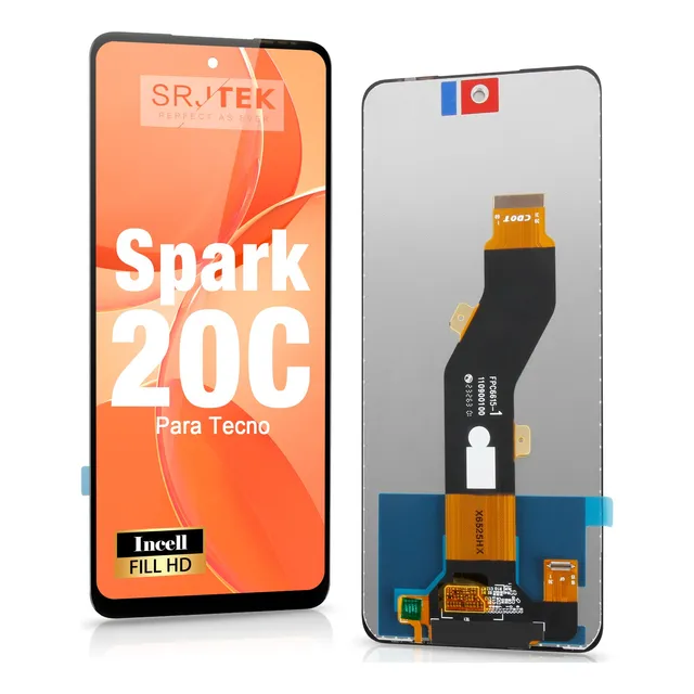 Tela Frontal Touch Display Para Tecno Spark 20c Bg7n