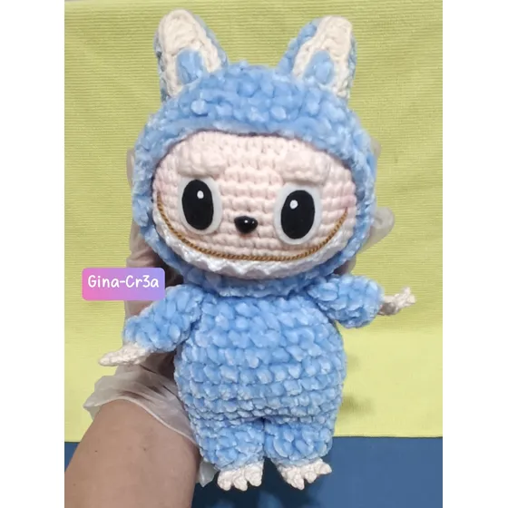 Labubu Monstruo Amigurumi Tejido Crochet