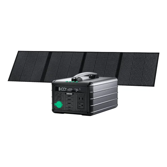 Generador Solar Portatil 607 Wh Salida Ca 600 W Luz