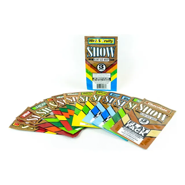 Show Blunt Size Wrap X3 Caja X25 [sabores Surtidos]