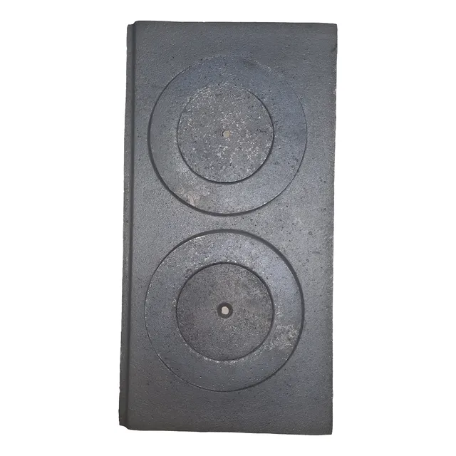 Plancha Para Estufa Leña 2 Puestos 