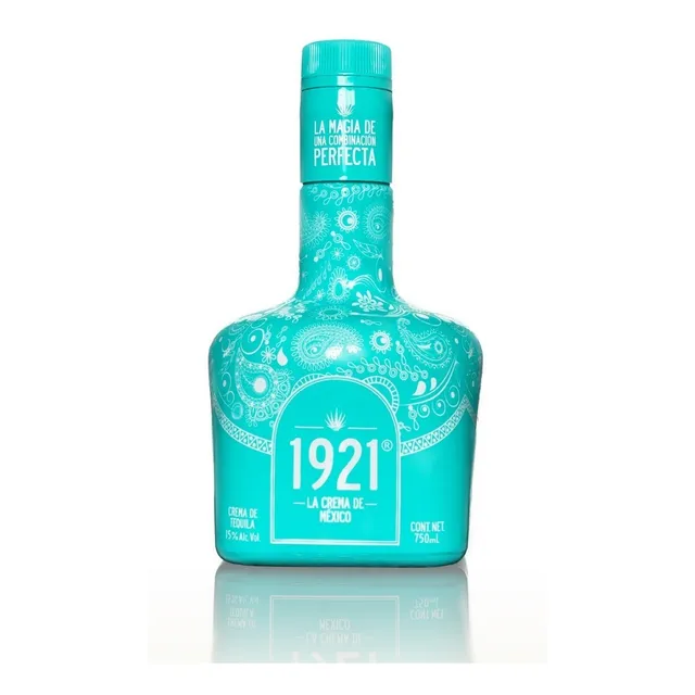 1921 Crema De Tequila 750 Ml. Edición Irresistible Azul