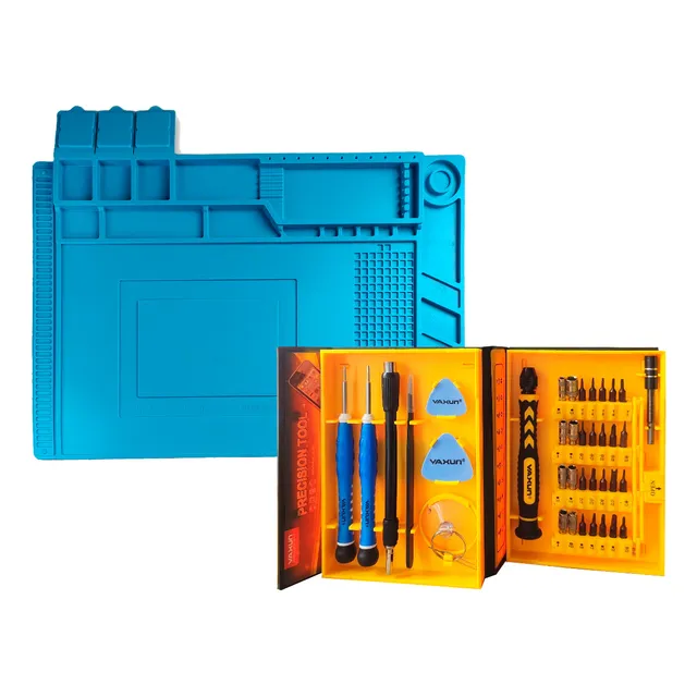 Combo Tapete Antiestatico 45x30 Cm Mas Kit Destornillador