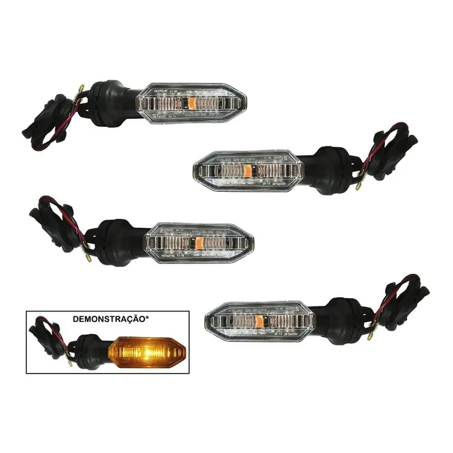 Pisca Cb 250 Twister Nova Dianteiro E Traseiro Kit Com 4 Pçs