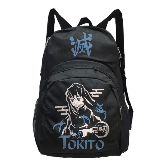 Mochila Tokito Demon Slayer Kimetsu  20l Anime Grafimax