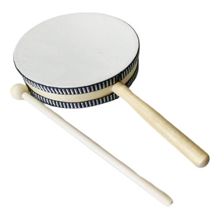 Tambor De Mano De Aprendizaje Temprano Para Color Madera Tambor De Mano De Aprendizaje Temprano Para Color Madera
