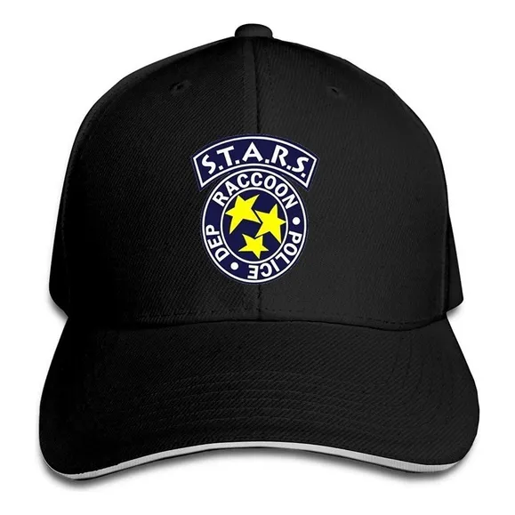 Boné De Beisebol Com Logotipo Resident Evil S.t.a.r.s