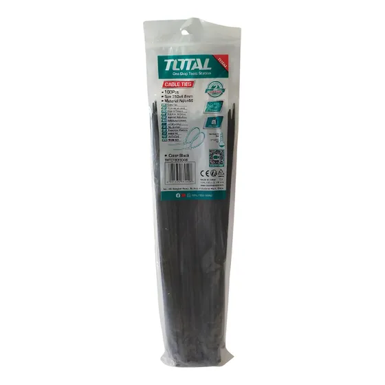 Tirra Tirraje Amarre Plástico 4.8mm X 350mm
