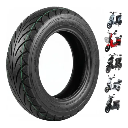 Pneu 3.00-10 Aro 10 P/ Scooter Moto Elétrica Sem Camara