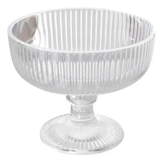 2 Taças Wolff Lines De Vidro Para Sobremesa 320ml 2 Taças Wolff Lines De Vidro Para Sobremesa 320ml