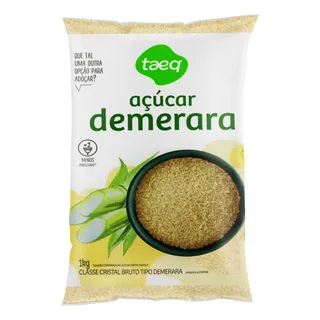 AçĂșcar Demerara Taeq Pacote 1kg AçĂșcar Demerara Taeq Pacote 1kg