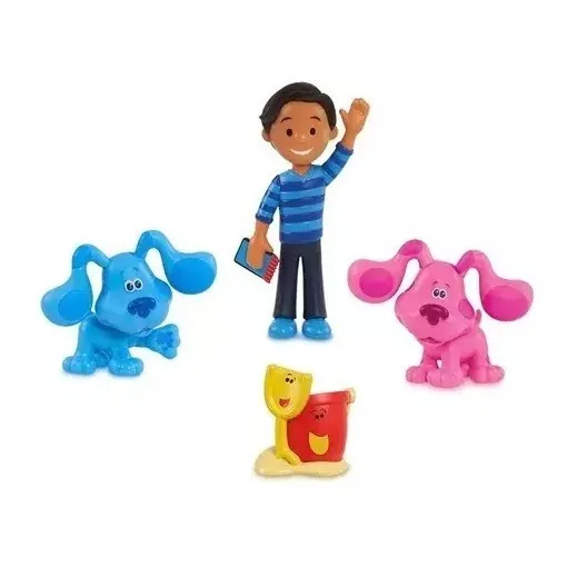Muñecos Figura Las Pistas De Blue X 4 Unidades