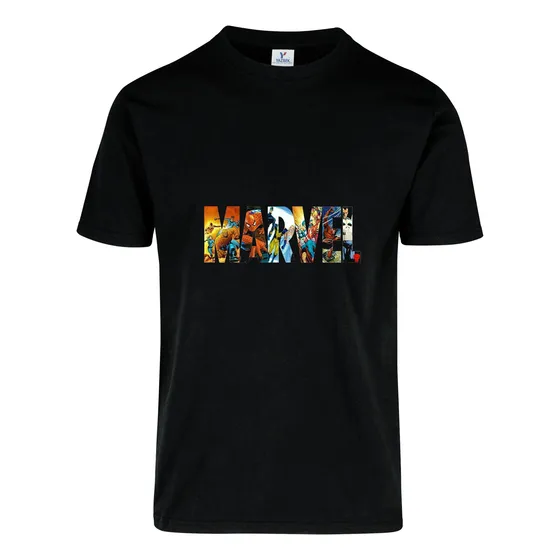 Remera: Marvel Logo  Memoestampados