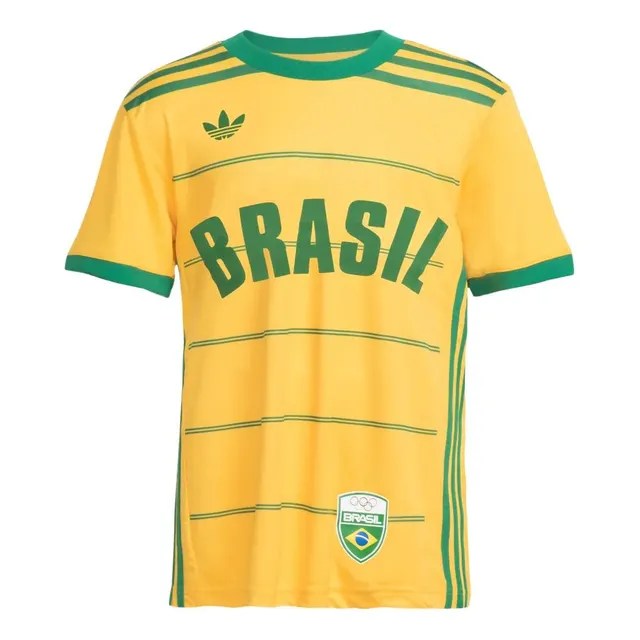 Camisa Originals Brasil Cob adidas Amarelo G