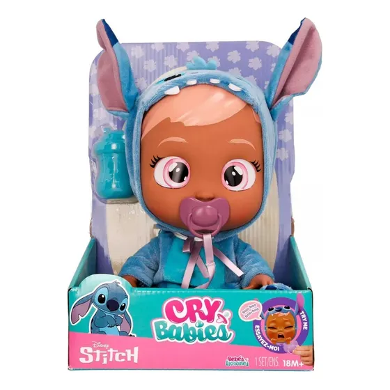 Cry Babies Muñeca Stitch Disney Wabro 99698