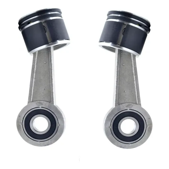2 Pistão Completo Compressor Odonto, Schulz Ms3 Msv6 Msv12